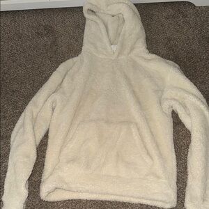 Inaka powers Cream Hooded Sweater